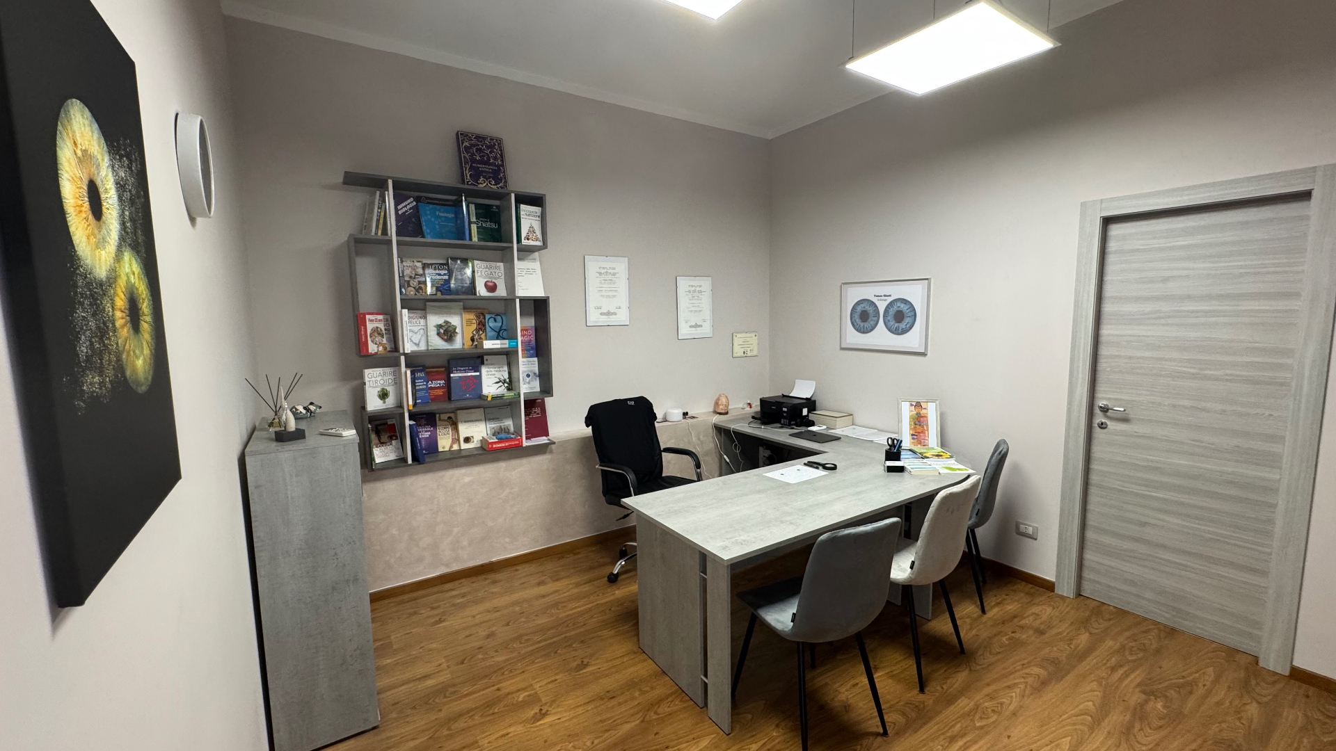 Studio iridologia Reggello - sala consulenza