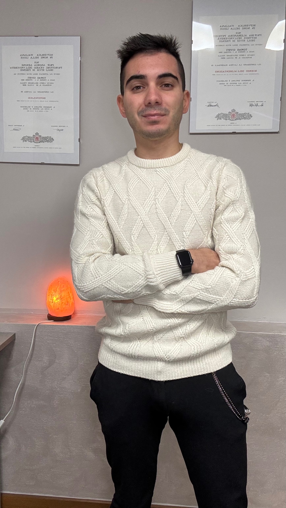Tomas Giusti, Iridologo